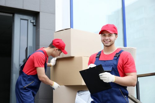 Mayfair removal company supporting an office move in central London