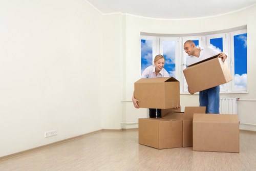 Professional commercial move planning in Mayfair office district