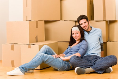 Mayfair removal company applying health and safety procedures
