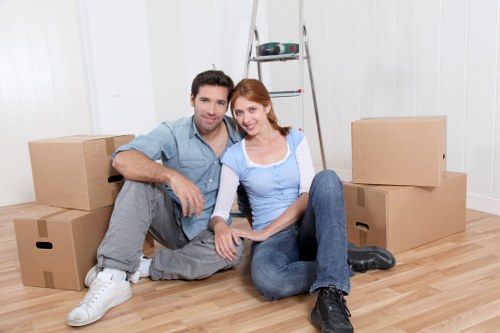 Local packing and unpacking team preparing for a premium move in Mayfair