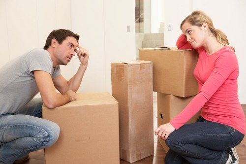 Luxury home moving logistics in Mayfair with careful packing and transport