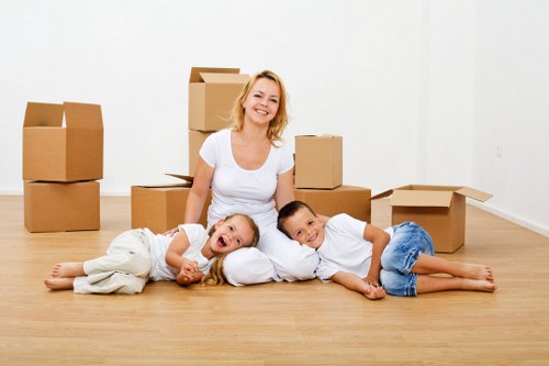 Residential packing service for fragile belongings during a Mayfair move