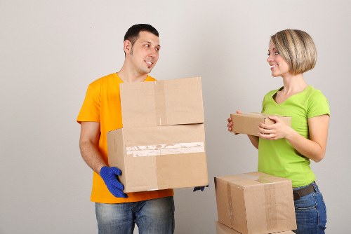 Local team removing office furniture in Mayfair